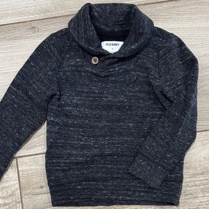 Old Navy Kids' Charcoal Sweater with Button Detail